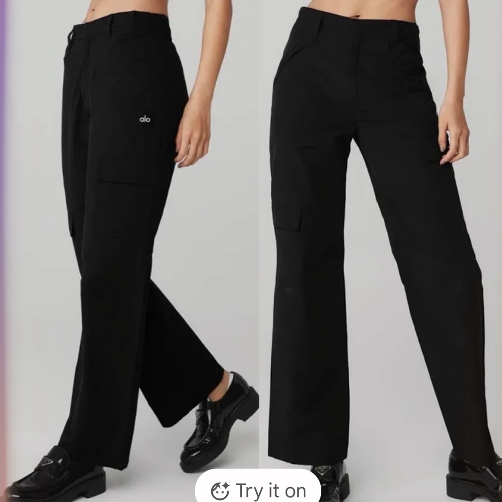 ALO Yoga The Edge Women's Black Trousers